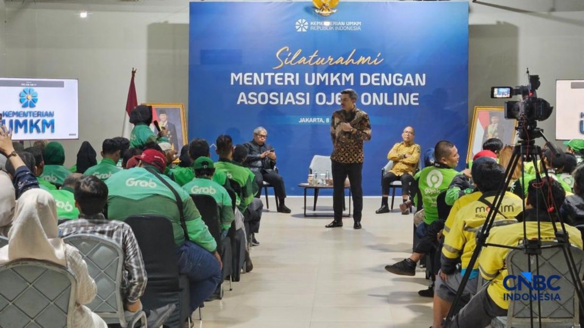 Menteri Maman Minta Ojol Lapor Potongan Komisi di Atas 8 Persen
