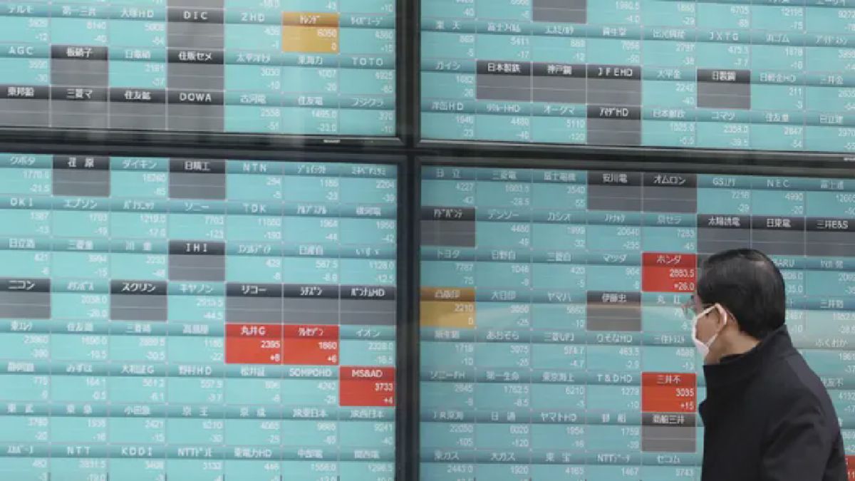 Pasar Saham Asia Anjlok Imbas Lonjakan Kasus Virus Corona