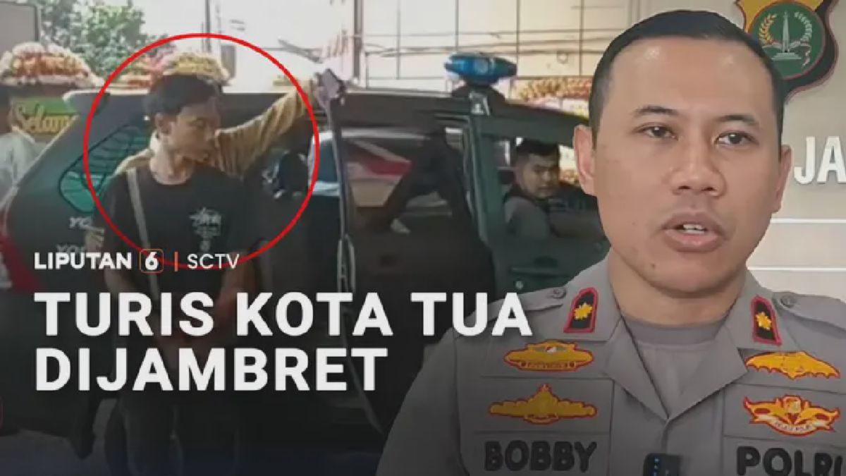 Wisatawan Asing Dijambret di Kawasan Wisata Kota Tua