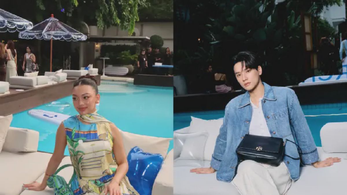 Naura Ayu dan Keng Harit Pamerkan Gaya Busana Pool Party