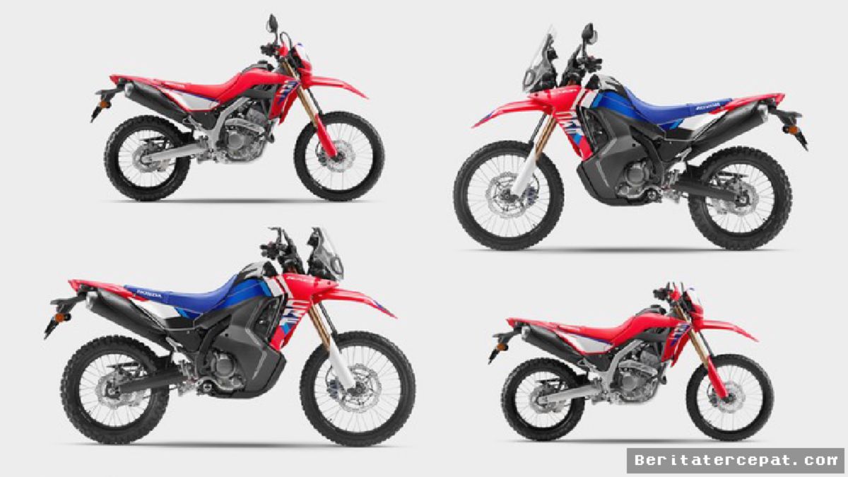 JAKARTA — Harga CRF250 Rally dan CRF250L Kini Tembus Rp 99 Juta