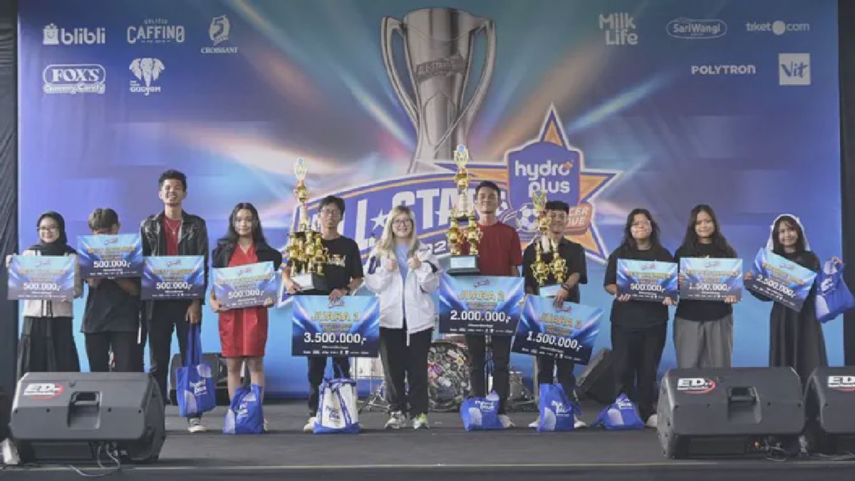 Band SMA Raih Juara Kompetisi HYDROPLUS Soccer League All-Stars