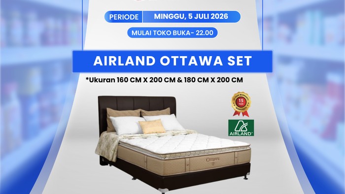 Transmart Full Day Sale Hadir Lagi, Tempat Tidur dan Furnitur Diskon Gila-gilaan!