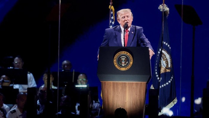 Trump Tegaskan Komunisme Pecundang dalam Pidato Hari Kemerdekaan AS