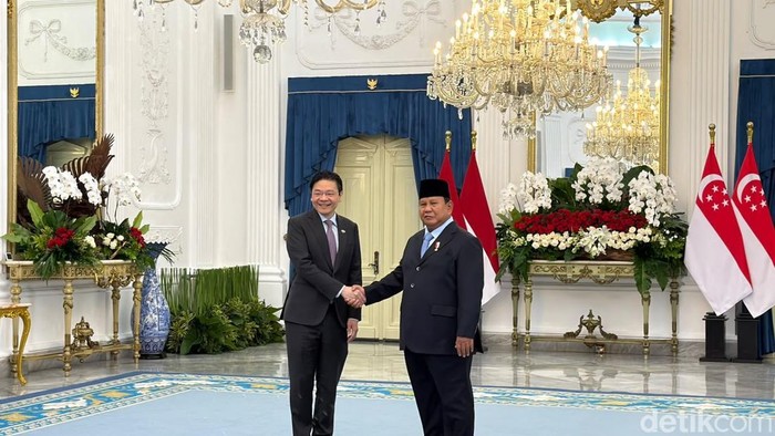 Presiden Prabowo Sambut Kunjungan Kenegaraan PM Singapura Lawrence Wong di Istana, 26 Perjanjian Bilateral Siap Diteken