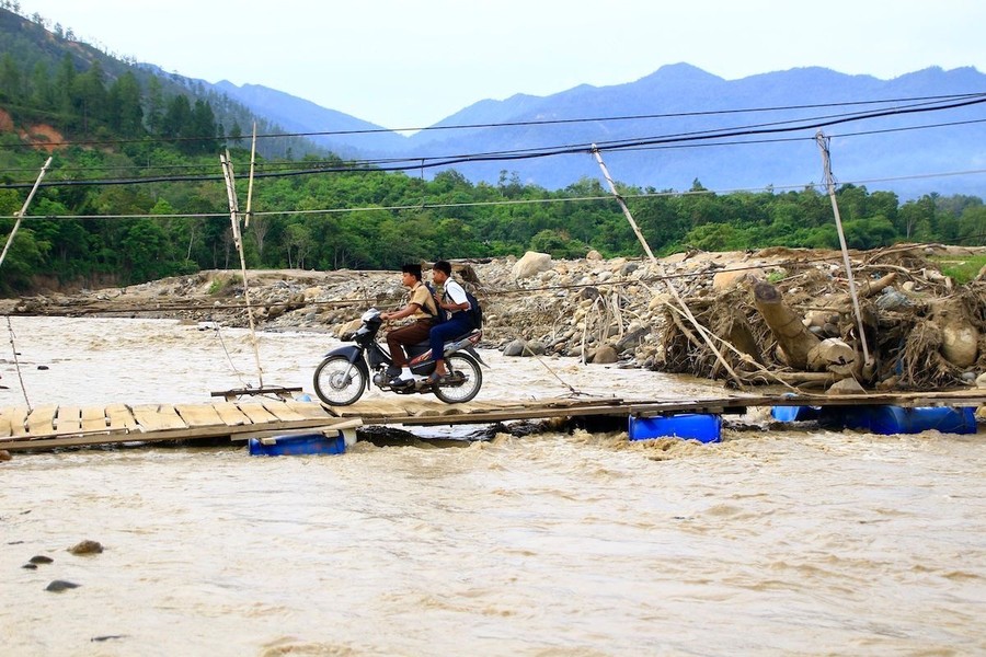 Jembatan Perintis Garuda Jadi Akses Baru bagi Warga Aceh Tengah