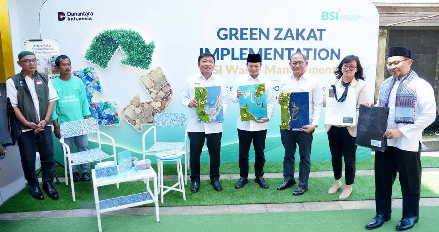 BSI Dorong Transformasi Sampah Menjadi Aset Lewat Program Green Zakat