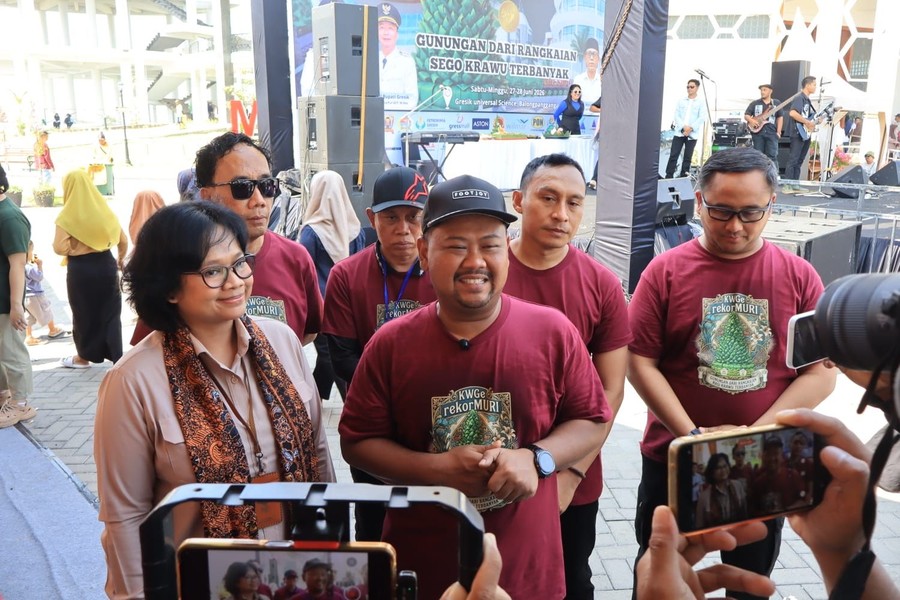 Rekor MURI Festival Nasi Krawu Perkuat Identitas Budaya Gresik