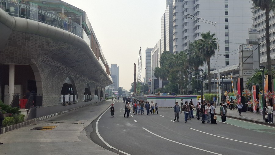 Jalan Sudirman-Thamrin Ditutup Jelang Puncak Perayaan HUT Ke-499 Jakarta