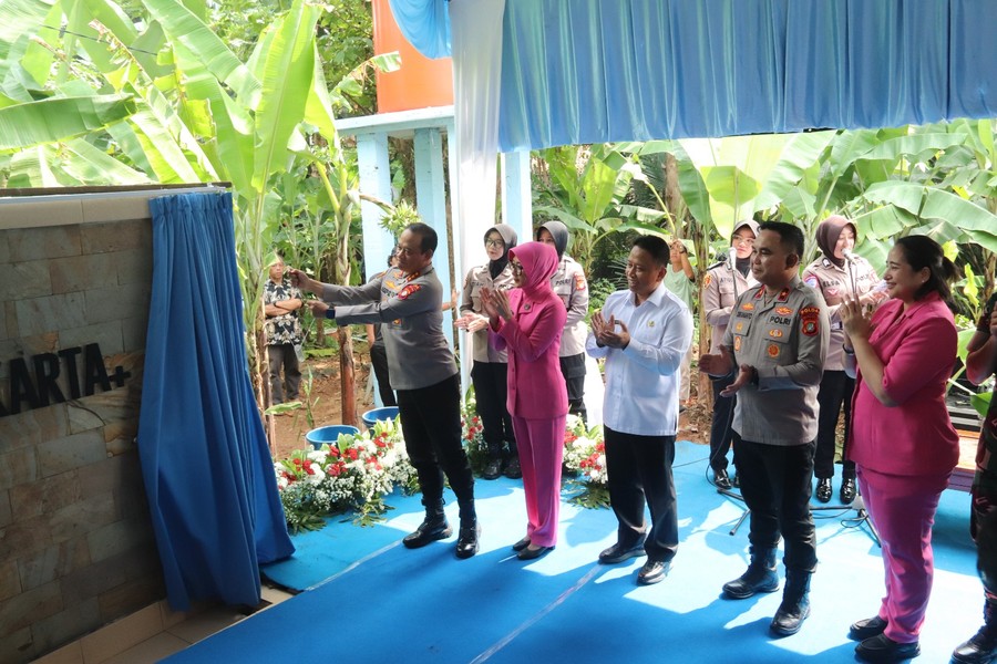 Polda Metro Resmikan Fasilitas Air Bersih di Bojongsari, 815 Warga Terbantu