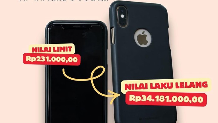 iPhone XS Dilelang KPK dengan Harga Awal Rp 231 Ribu, Terjual Fantastis di Angka Rp 34 Juta!