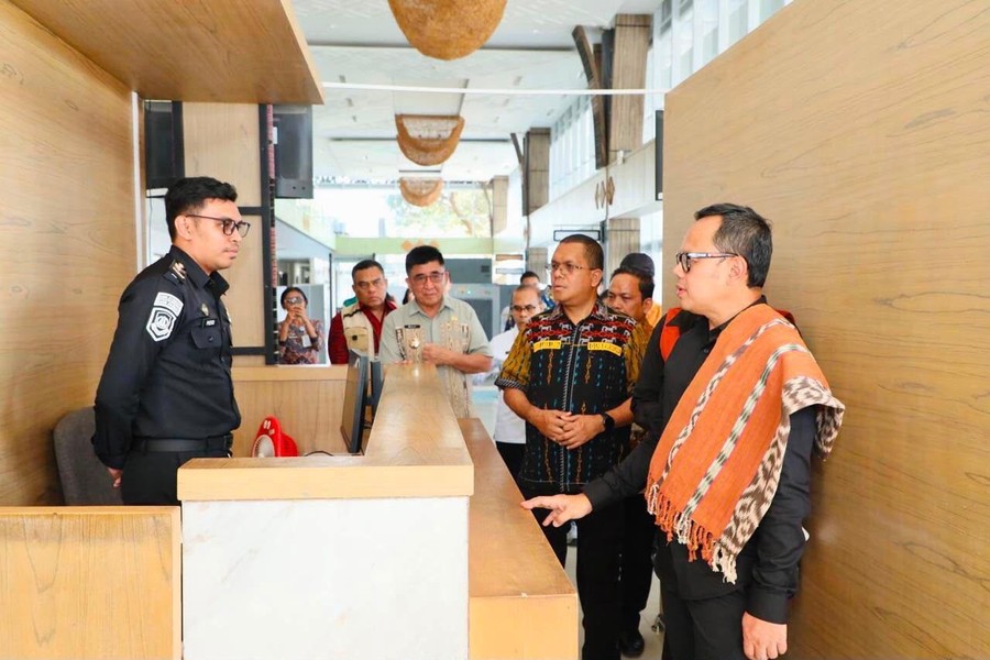 Wamendagri Kunjungi PLBN Motaain, Pastikan Pelayanan Berjalan Optimal