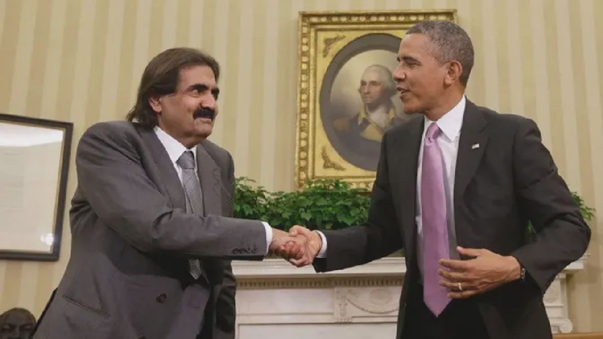 Sheikh Hamad dan Obama Bahas Aliansi Strategis di Gedung Putih