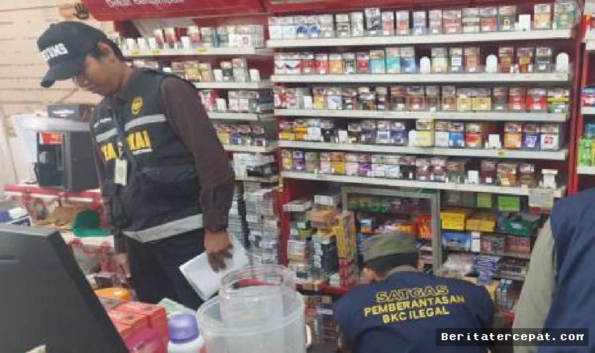 Jepara — Tim Gabungan Sita 5.848 Batang Rokok Ilegal