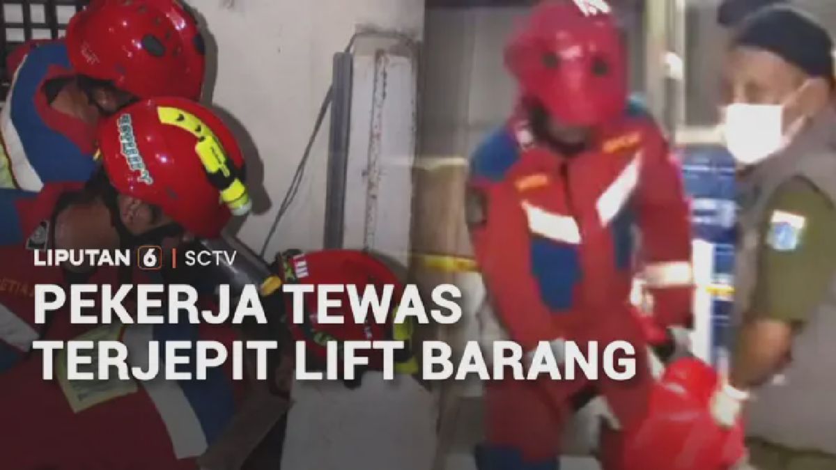 Pekerja Tewas Terjepit Lift Barang di Pertokoan Roxy Mas