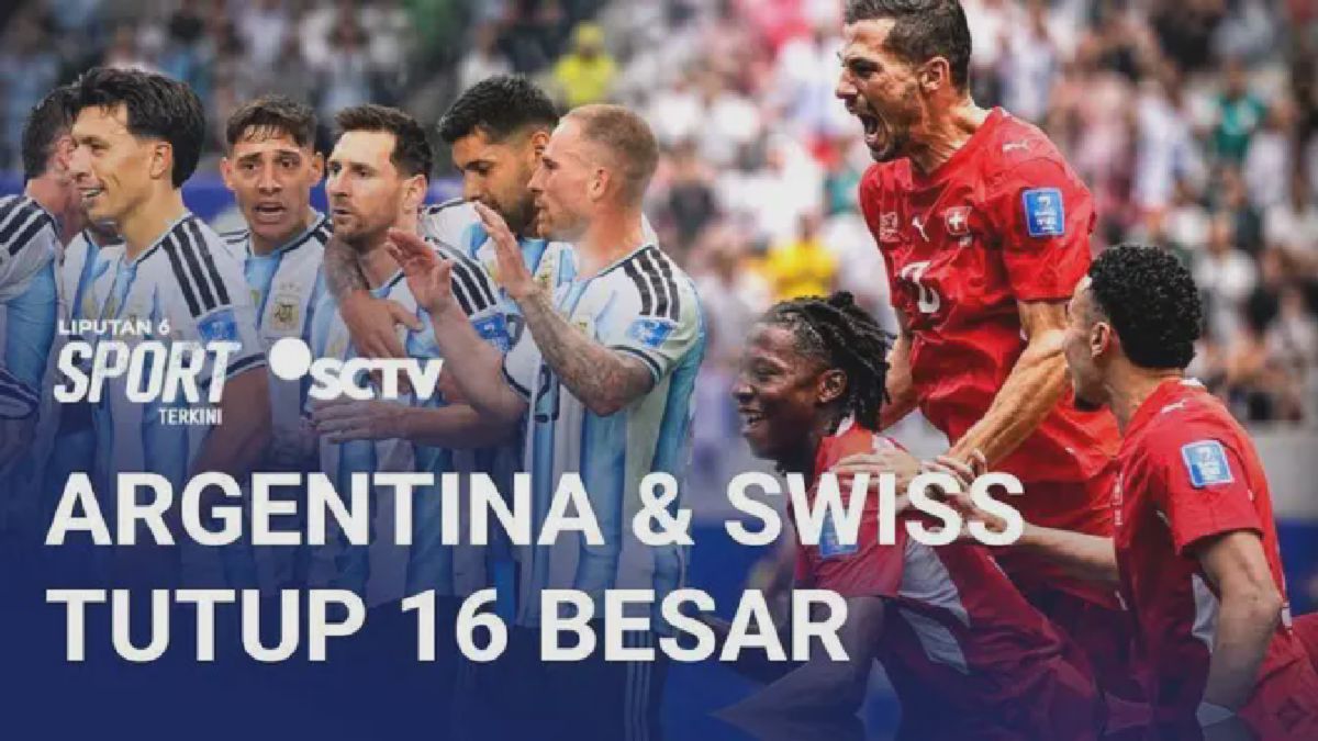 Argentina dan Swiss Lengkapi 8 Besar Piala Dunia 2026