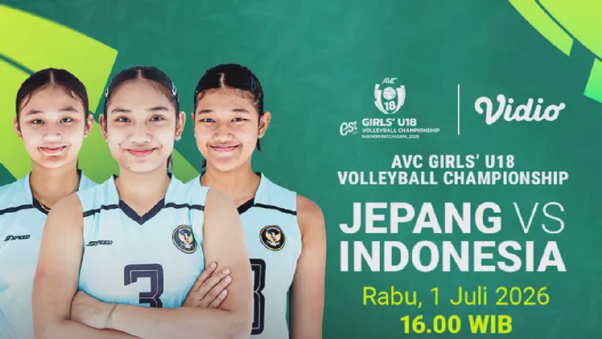 Jepang akan Hadapi Indonesia di AVC Girls’ U18 Championship
