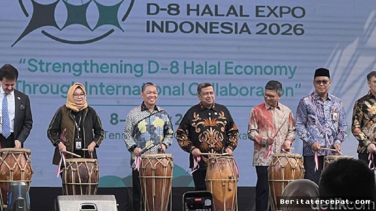 Jakarta — D-8 Halal Expo Indonesia Resmi Dibuka, RI Pimpin Kekuatan Halal Global
