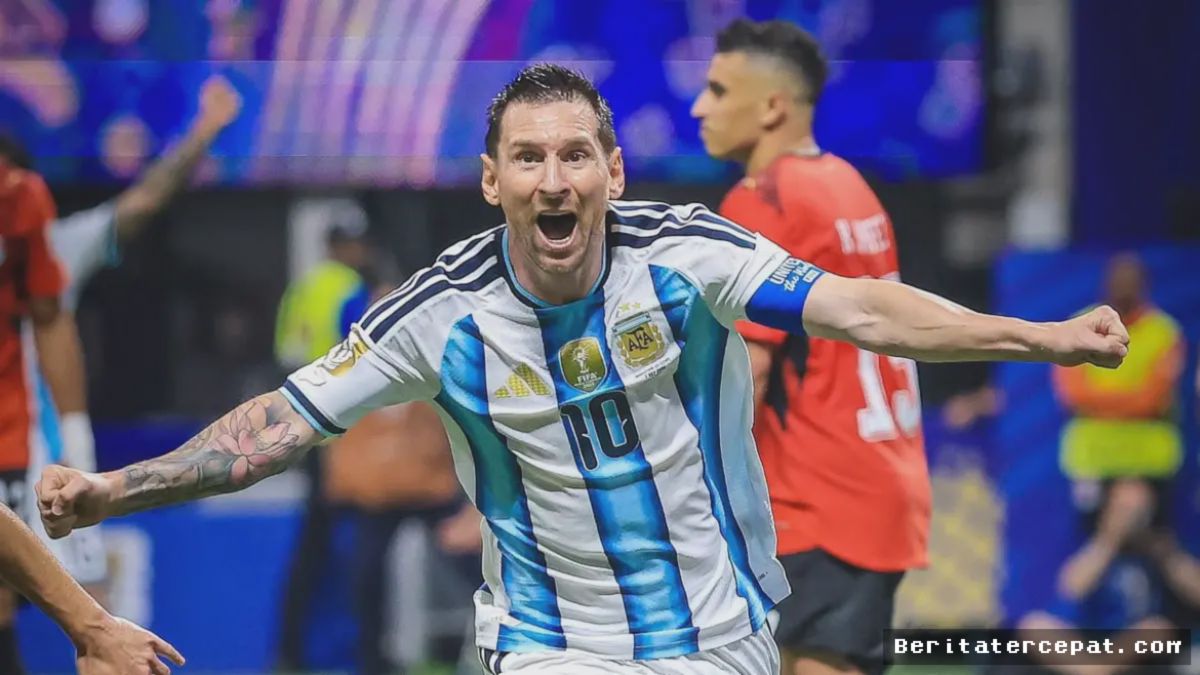 Messi Puji Mental Baja Argentina Usai Comeback Dramatis Kalahkan Mesir