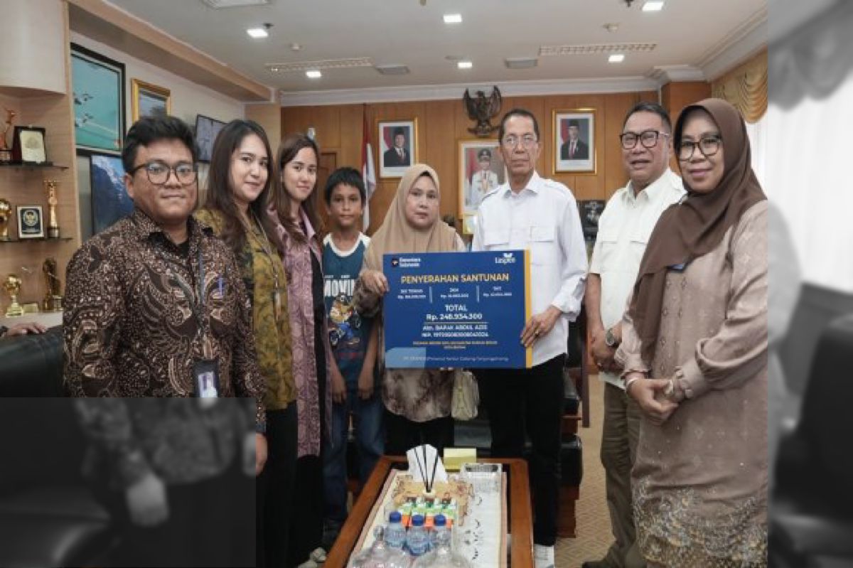 TASPEN Salurkan Santunan Rp833 Juta untuk PPPK Korban Kecelakaan Kerja di Riau