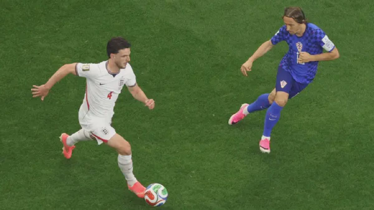 Modric dan Rice Beradu Strategi di Laga Inggris vs Kroasia