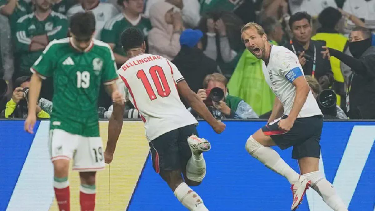 Inggris Singkirkan Meksiko 3-2, Harry Kane Cetak Gol Penentu
