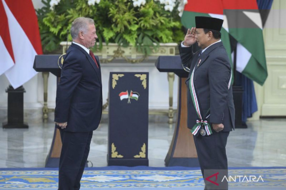 Raja Abdullah II Tiba di Indonesia untuk Kunjungan Kenegaraan