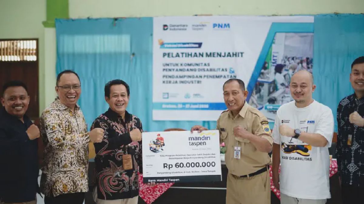 Bank Mandiri Taspen Jembatani Kesempatan Kerja Penyandang Disabilitas