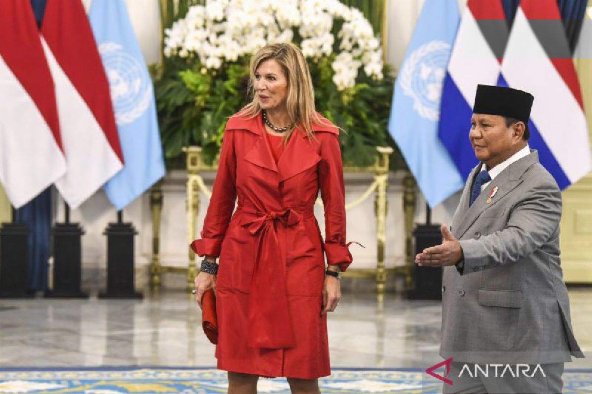 JAKARTA — Ratu Máxima dari Belanda merampungkan rangkaian kunjungan kerja ke Indonesia