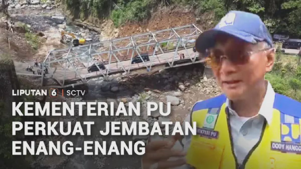 Batal ke New York, Menteri PU Tinjau Jembatan Enang-Enang