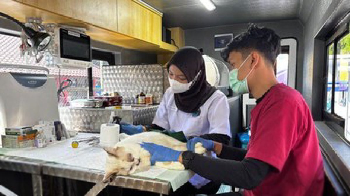 Lima Mobil Klinik Hewan Keliling DKI Mulai Beroperasi Hari Ini