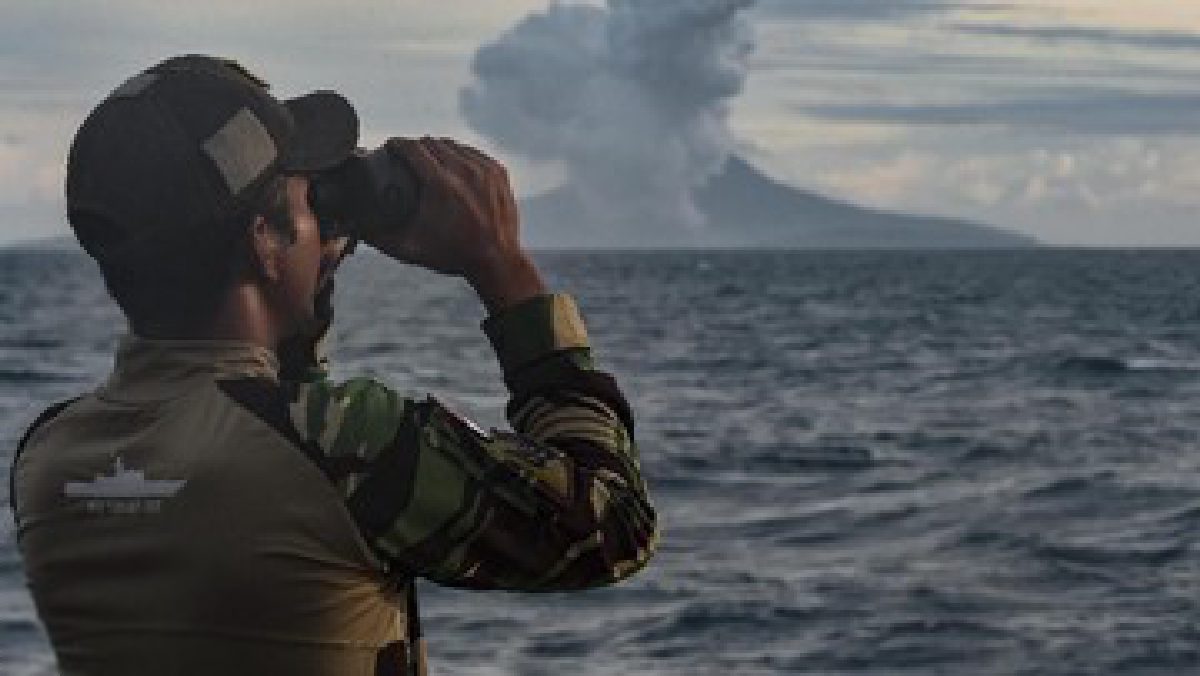 Anak Krakatau Erupts 4 Times in 1 Hour, Siaga Status Still in