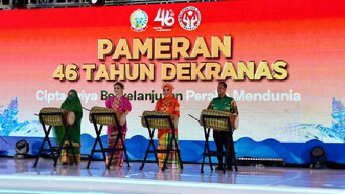 Selvi Gibran dan Tri Tito Pimpin Syukuran 46 Tahun Dekranas di Makassar