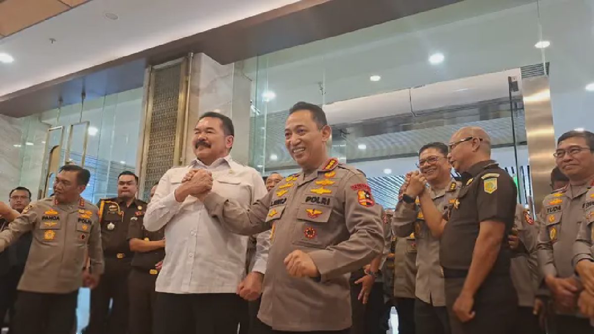 Jaksa Agung dan Kapolri Bertemu, Bahas Kasus Besar Hari Ini
