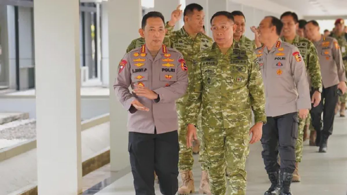 SINERGI PUNCAK: Kapolri-Panglima TNI Gelar Pertemuan Strategis Cilangkap