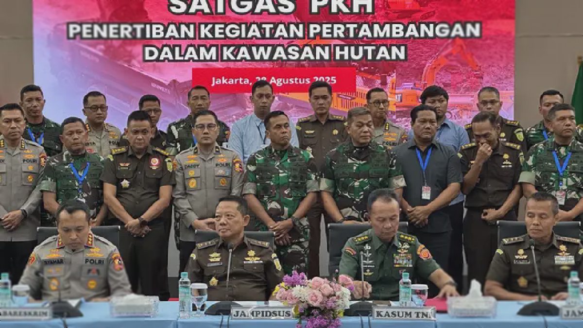 Satgas PKH Kejagung Bongkar Sindikat Pembalakan Liar, Puluhan Ribu Hektare Diselamatkan