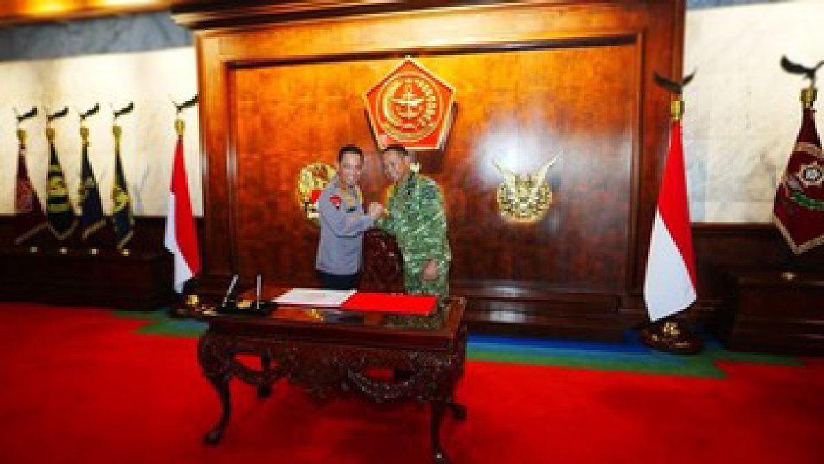 Mabes TNI Bantah Isu Politik di Balik Pertemuan Panglima-Kapolri