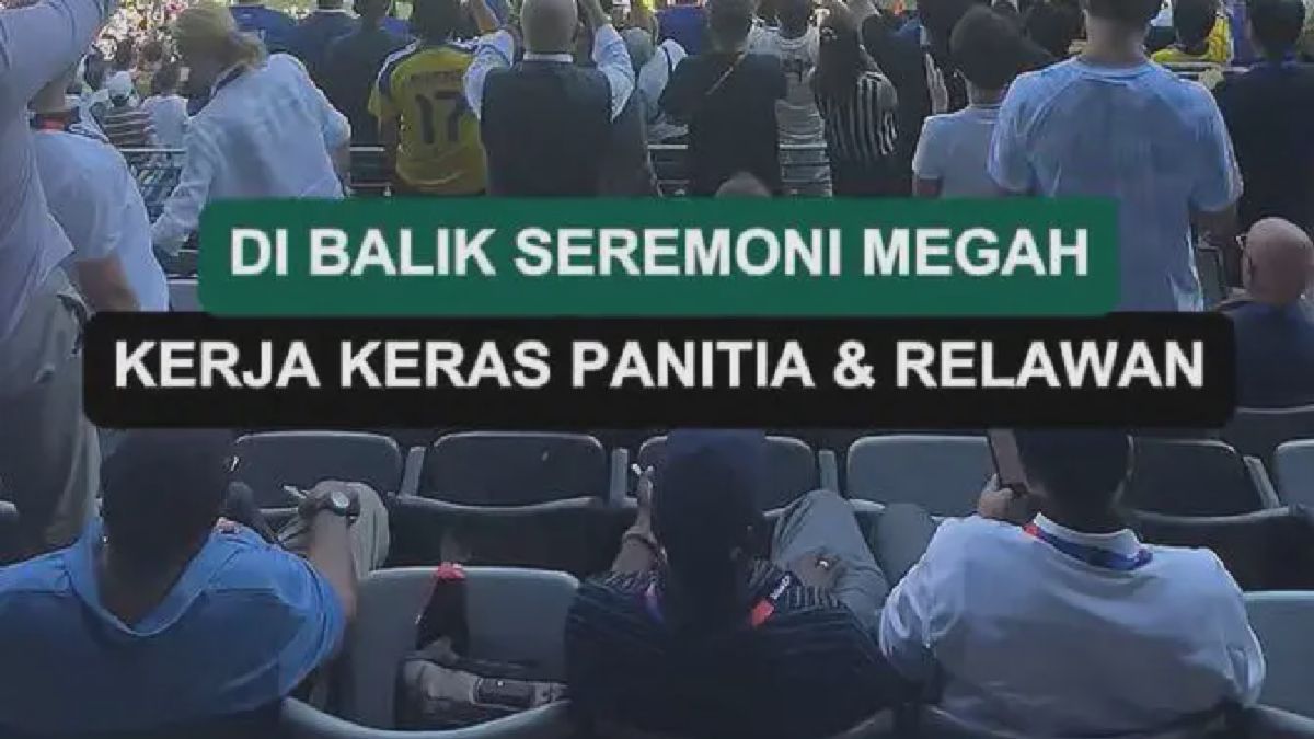AMERIKA SERIKAT — Di balik sorotan lampu stadion yang menyilaukan dan gegap