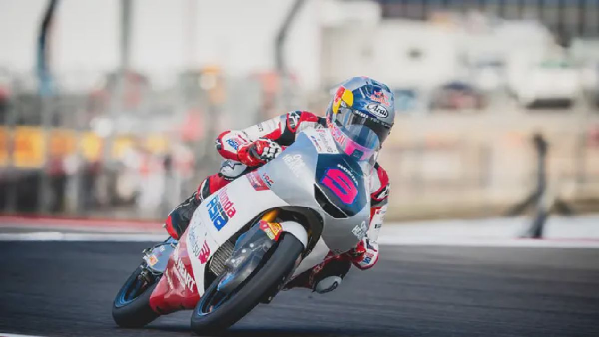 Pebalap Honda Team Asia Veda Ega Pratama Tampil Impresif di Kualifikasi Moto3 Austin