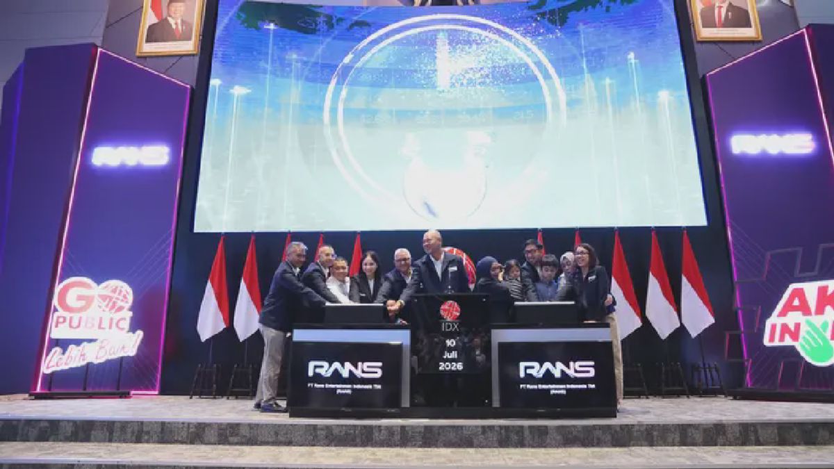 RANS Entertainment Resmi Melantai di Bursa Efek Indonesia