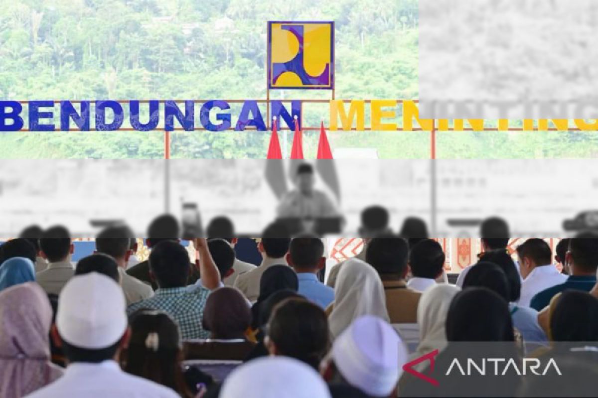 Presiden Prabowo Resmikan Lima Bendungan, Produksi Beras Naik 1 Juta Ton