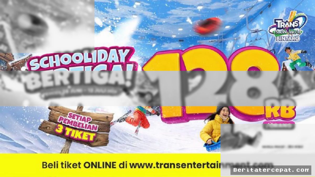 TANGERANG SELATAN — Trans Snow World Bintaro Jadi Solusi Liburan Singkat Tanpa Keluar Kota